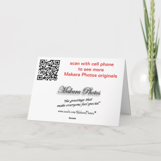 Carte 58 Classic any occasion customize (Dos)