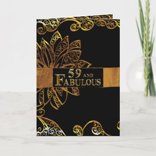 Carte 59e anniversaire