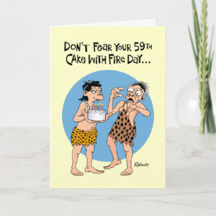 Carte 59e Birthday