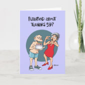 Carte 59ème anniversaire ?...Encore ? (Devant)