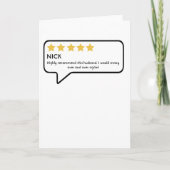 Carte 5/5 Étoile du mari (Devant)