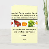 Carte 5 a day - Fruit (Dos)