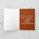 Carte 5 ans d'anniversaire de mariage (Intérieur)