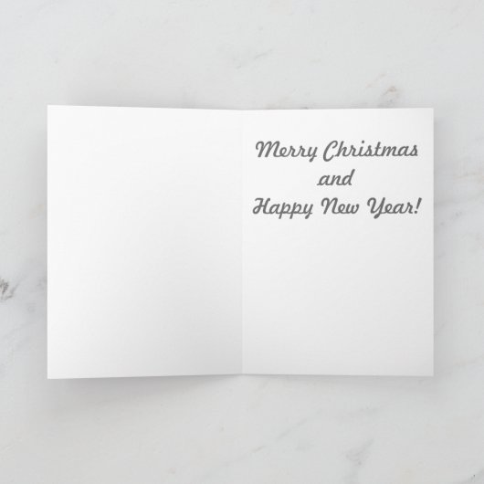 Carte 5 de Joyeux Noël (Intérieur)