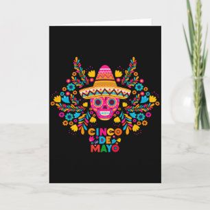 Carte 5 De Mayo Cinco De Mayo Chapeau Maraca Premium Tr