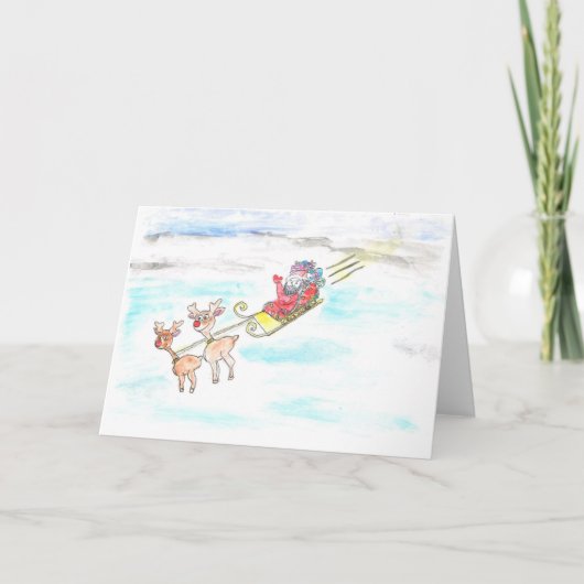 Carte 5 de Noël de Sila (Devant)