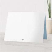 Carte 5 Nom de la lettre Joyeux lapins d'anniversaire (Dos)