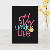 Carte 5e année (Fleur jaune)