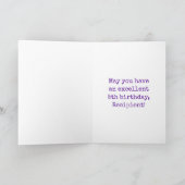 Carte 5e anniversaire - Amusant, Graffiti urbain inspiré (Intérieur)