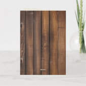 Carte 5e anniversaire mariage (Dos)