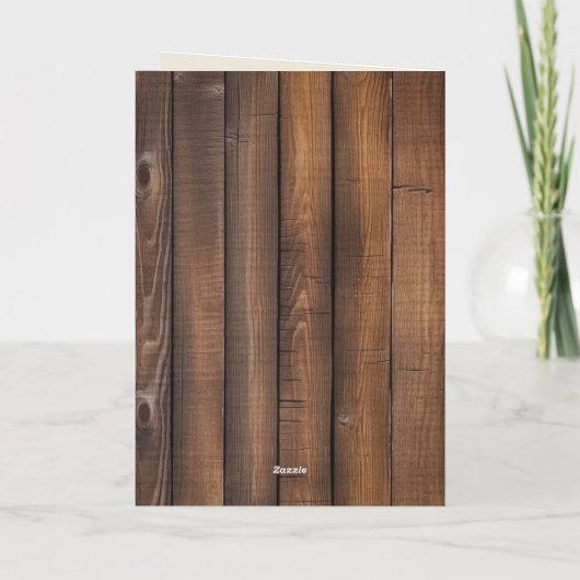 Carte 5e anniversaire mariage (Dos)