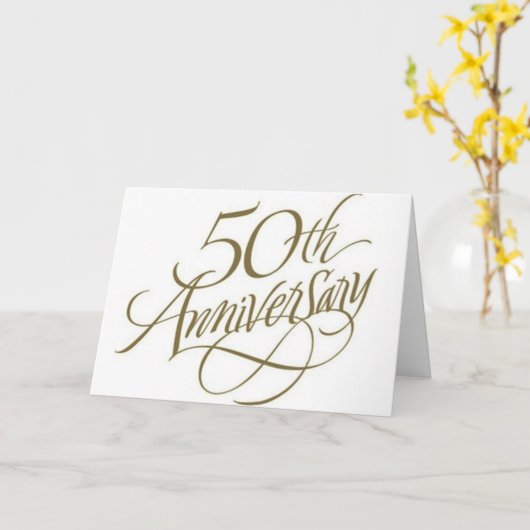 CARTE 5E ANNIVERSAIRE MARIAGE SOUHAITE (Fleur jaune)
