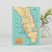 Carte 5x7 Boca Grande Useppa Island Florida Map (Debout devant)