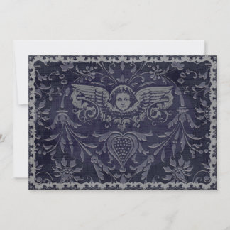 Carte 5x7 Horizontale Ange Sombre