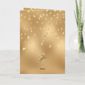 Carte 60 ans pour sa fille Étincelle 60e anniversaire (Dos)