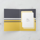 Carte 60 aujourd'hui gris jaune 60e anniversaire (Intérieur)