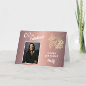 Carte 60 et Fabulous Foliage 60e anniversaire Photo (Devant)