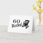 Carte 60 Rocks (Rocker) (Fleur jaune)