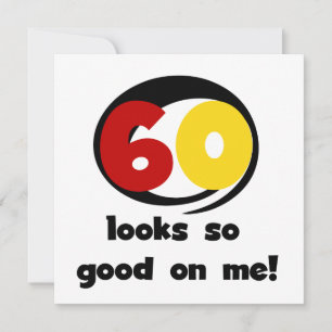Carte 60 T-shirts et cadeaux sont si bons pour moi