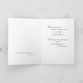 Carte 60e anniversaire de l'ordination (Intérieur)