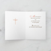 Carte 60e anniversaire de mariage, Dieu vous bénisse (Intérieur)