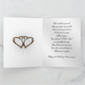 Carte 60e anniversaire du Mariage (Intérieur)