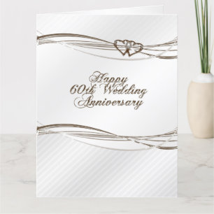 Carte 60e anniversaire du Mariage