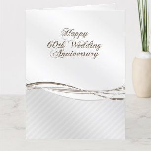 Carte 60e anniversaire du Mariage