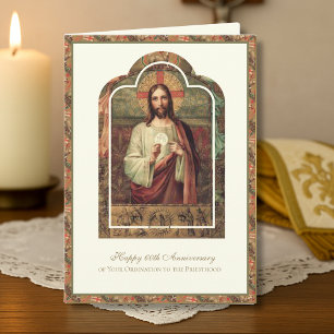 Carte 60e ANNIVERSAIRE DU PRIÊTRE
