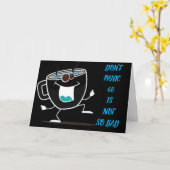 Carte **60e ANNIVERSAIRE** FÊTE VOUS L'AVEZ REÇUE ! (Fleur jaune)