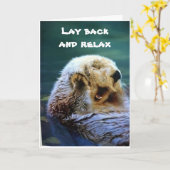 Carte **60e ANNIVERSAIRE** LAISSEZ VOS CHEVEUX DESSOUS E (Fleur jaune)