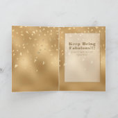 Carte 60e anniversaire Parties scintillant étincelante f (Intérieur)