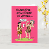 Carte 60e anniversaire : Peur primitive (Fleur jaune)