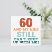 Carte 60e anniversaire pour les parents (Debout devant)