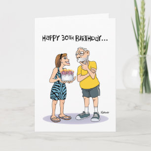 Carte 60e anniversaire sarcastique