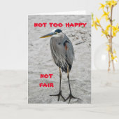 Carte **60e ANNIVERSAIRE SOUHAITE D'UNE CRANE** (Fleur jaune)