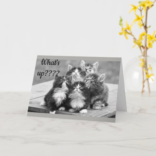 Carte *60e ANNIVERSAIRE VOUS SOUHAITEZ* QU'EST-CE QUI SE (Fleur jaune)