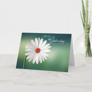 Carte 60e Mariage de hrestag allemand Anniversaire de la