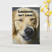 Carte **60th BIRTHDAY** LAUGHING OUT LOUD! Card (Fleur jaune)