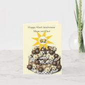 Carte 62e anniversaire du Mariage (Devant)