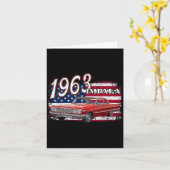 Carte 63 Impala Lowrider Ss 4 juillet Américain (Fleur jaune)