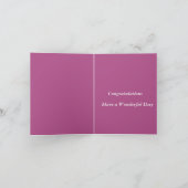 Carte 63e anniversaire Lilac modifiable (Intérieur)