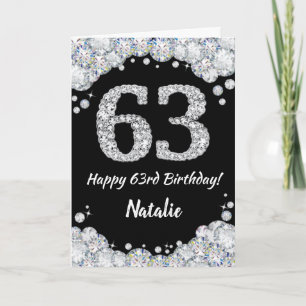 Carte 63rd Birthday
