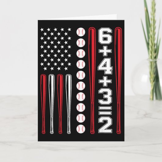 Carte 643 Sell Math Player Pitcher Boys Funny American F (Devant)