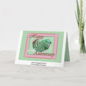 Carte 65e anniversaire de mariage avec cœur rempli de fo (Dos)