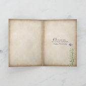 Carte 65e anniversaire mariage rock et lilas (Intérieur)