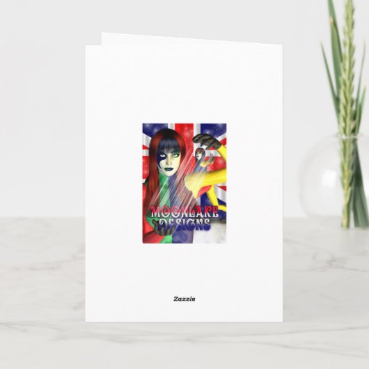 Carte 65e anniversaire mignonne avec petite souris (Dos)