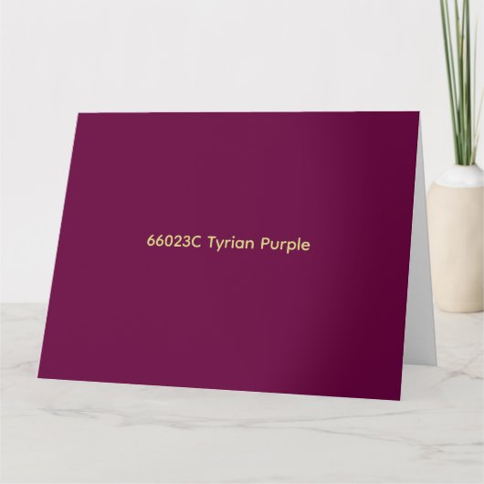 carte 66023C Violet Tyrien (Devant)