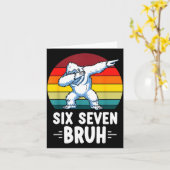 Carte 67 Animals Funny 67 Brainrot Youth Kids Yeti 67 (Fleur jaune)