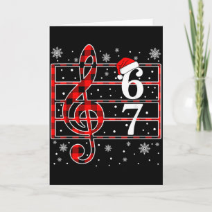 Carte 67 Argot de musique Mème Musicien Santa Professeur